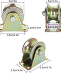 Heavy Duty V Groove Wheel Sliding Gate Casters Built Tough For A Smooth Roll On Any Track, featuring steel pulley systems.