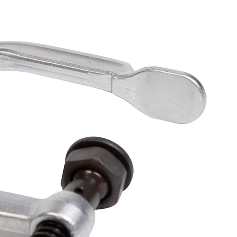 Beefy Heavy Duty F Clamp With Eight Inch Opening And Five And A Half Inch Throat Delivers 2660 Lbs Clamping Force Drop Forged Arm