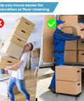 Heavy Duty Furniture Dollies 2 Pack With Ultra Smooth Rollers And Modular Linkable Build Moves Hefty Loads Without Breaking A Sweat during safe box transportation.