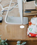 20 Pack Rubber Grommet Kit For Wiring, No Fuss Installation Desk Cable Hole Covers, Round White Rubber And Plastic Grommets For Office Desk And Display, Sleek Design To Protect Cables And Tidy Your Setup. white desk grommet on office table