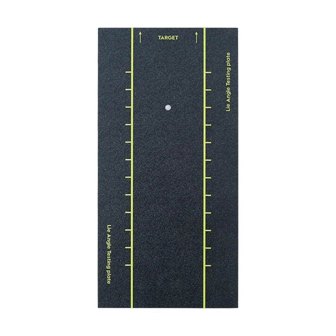 Heavy Duty Golf Swing Training Board For Adults Lie Fitting Practice Gear Trainer With Centered Angle Marks