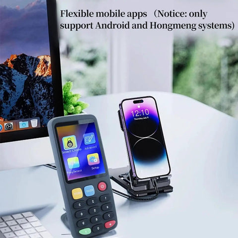 All In One Multi Frequency RFID Copier And Reader For Access Control Systems With 13.56MHz And 125kHz Support displayed on desk