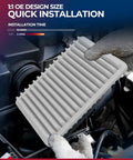 Engine Air Filter CA10910 Replacement installation in Mitsubishi Lancer 2013-2017, Outlander 2014-2020, Outlander Sport 2013-2026