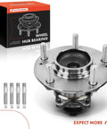 Rear Wheel Bearing and Hub Assembly with ABS and 5 Lug for Kia Forte 2010 2013 Sedan Hatchback Forte Koup and Forte5