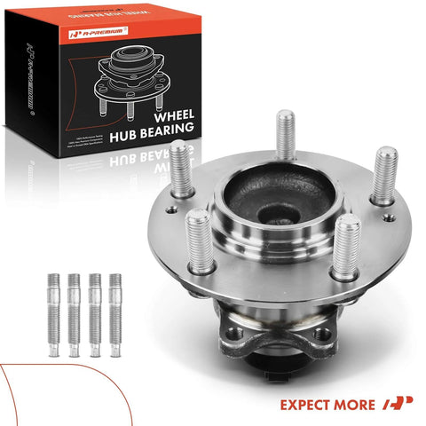 Rear Wheel Bearing and Hub Assembly with ABS and 5 Lug for Kia Forte 2010 2013 Sedan Hatchback Forte Koup and Forte5