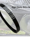 Go Kart Drive Belt For Coleman KT196 30 Series Torque Converter 196cc Engines, shown near engine components