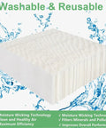 1043 Humidifier Wick Filter Replacement For Essick Air AirCare EP9 And EP9R Series, white mesh paper wick, water droplets