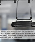 Upgrade Garage Ceiling Hoist System For Overhead Storage Beefed Up Heavy Duty Pulley Lift Holds Up To 150 Lbs Fits 10 To 18 Foot Ceilings