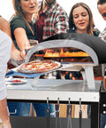 Movable Pizza Oven Table And Prep Cart For Outdoor Grills Fits Ooni Ninja Blackstone Bighorn Cuisinart And More