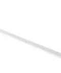 Monte Carlo Collection 30 Inch Towel Bar In Matte White Made From Solid Brass With Concealed Mounting Hardware For A Slick Modern Wall Look