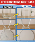 Before and after photo of Ultra Strong Glass Glue For Mirrors Jewelry And Diy Art 30g Clear Adhesive With Fast Cure Bond.