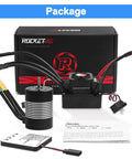 Package contents of 3650 5900KV Sensorless Brushless RC Motor 120A ESC and Program Card Set Waterproof for RC cars