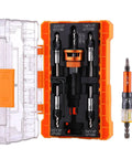 Sweet Shop Essential Countersink Drill Bit Set With Magnetic Bit Holder, 5 pieces in storage case for pilot hole drilling.