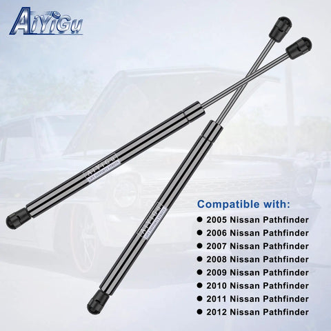 Nissan Pathfinder Rear Hatch Shocks And Struts Lift Gate Gas Springs Direct Fit 6110 Compatible With 2005-2012 Replacement SG325023