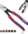 8 Inch Screw Extractor Pliers For Damaged Rusted Stripped Screws And Fasteners With Non Slip Jaws Lineman Style Remover Tool