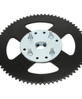 Go Kart Sprocket Set 72 Tooth With 35 Chain And Hub 1 Inch Bore One Quarter Inch Keyway Heavy Duty Steel Powersports Part