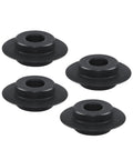 41312 F158 Cutter Replacement Wheel 4 Pack For Tubing Cutters, black steel wheels