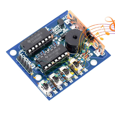 DIY Electronic 16 Sound Box Kit For Arduino Prototyping And Learning Hands On Build 16 Unique Audio Effects Versatile Module