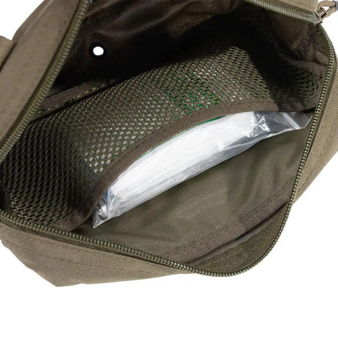 Badass Tactical Molle Admin Pouch For Tactical Vest Chest Or Waist Pack Utility Tool Bag In Ranger Green With Hella Durable Nylon And Secure Ykk Zippers For Top Tier Edc Gear