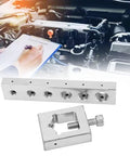 Beefy Locking Nut Kit With Steel Fasteners, Precision Locking System for automotive and aviation repairs pictured with engine background