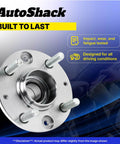 Rear Wheel Hub Bearing Assembly With ABS For Left Or Right Side For 2006-2011 Buick Lucerne CAD
