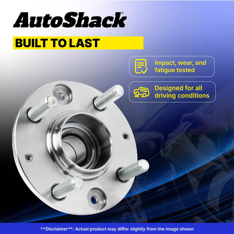 Rear Wheel Hub Bearing Assembly Left Or Right No ABS For 2013 Through 2019 Ford Escape And 2015 Through 2019 Lincoln MKC 1 Piece