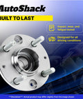Front Or Rear Wheel Hub Bearing Assemblies Left And Right Without ABS Replacement For 2017 2023 Hyundai Elantra 2019 2022 Kia Forte
