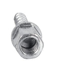 Three Eighths Inch Threaded Rod Anchor For Concrete Vertical Install Zinc Plated For Dry Indoor Use Easy Install One Piece Design