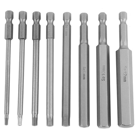 Check Out This Sick Mingzhe Hex Shank Bit Set For Electric Drills and Hand Tools That Rock With S2 Steel, Magnetic Heads And Huge Wear Resistance For All Your Tight Fix-It Jobs Today, H2.5-H12