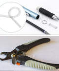 Stainless Steel Compression Springs 0.8 Mm Wire By 10 Mm Outer Diameter Assorted Kit For DIY Repairs And Household Fixes With Nickel Plating Long Lasting Extension For Auto Or Machinery Projects, shown with pliers and pen springs