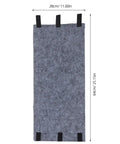 Self Adhesive Soundproof Foam Boards For Ac Compressor Units With Thick Sponge Noise Reduction Blanket, gray, 28cm x 64cm.