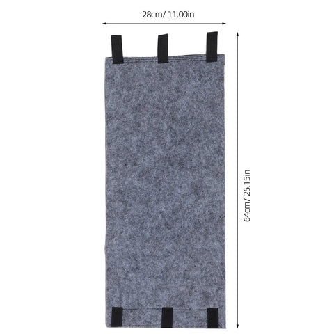 Self Adhesive Soundproof Foam Boards For Ac Compressor Units With Thick Sponge Noise Reduction Blanket, gray, 28cm x 64cm.