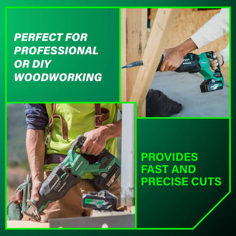 Cordless Reciprocating Saw With 36V MultiVolt, 4-Stage Speed Selector Range 1,700 To 3,000 SPM in professional use