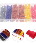 Solid HAKIDZEL 158 Piece Electrical Wire Caps Assortment Kit With Spring Terminal Nuts For Quick Outdoor Wiring And Perfect Electrical Box Connections To Secure Your Circuits Without Any Drama Or Loose Wires, clear plastic organizer with colored wire nuts