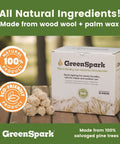 Natural All Weather Fire Starters For Grill, Fire Pit, Campfire And Pizza Oven, Eco Friendly Pine Wood Wool With Pure Stearin