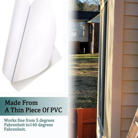 Vinyl Siding Repair Kit 12 Pcs Self Adhesive Patches 6.3 By 4.75 Inches PVC Tape Patches For Cracks Holes And Blemishes
