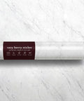 Roll of Marble Look Contact Paper Easy Peel And Stick White Wallpaper 24 Inch By 78 Inch 2 Pack for countertops and vanities