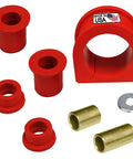 Rack And Pinion Bushing Kit For Toyota Tacoma 4WD 1995 To 2004 And 2WD Prerunner with red bushings and metal inserts