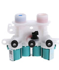 Washer Water Inlet Valve Replacement For Popular Laundry Machines Two Port Valve Easy Plug And Play Repair Compatible with W10599423