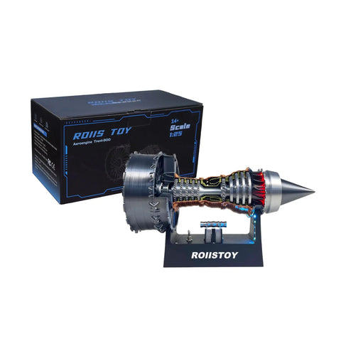 TR900 Turbofan Engine Kit For Aviation Nerds And Gearheads Realistic Jet Engine DIY Model For A380 Fans with box