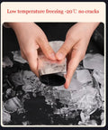 Hands holding Heavy Duty Aluminum Foil Flashing Tape for Roof Repair and Leak Patching, showing durability at low temperatures.