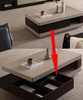 Straight Up Heavy Duty 12 Inch Lazy Susan Turntable With Smooth Ball Bearing Spin 5 16 Thick Round Swivel Base For Cabinets Rust Resistant Galvanized Steel Kitchen Hardware displaying a modern coffee table with storage.