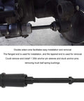 7 Inch Short Anchor Pin Driver Kit For Trucks And Trailers, Pneumatic Pin Removal And Installation Tool on a vehicle