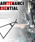 Heavy Duty Rear Motorcycle Kickstand Stable Parking Stand For Dirt Bikes And Motorcycles Universal Fit Mounts On Rear Axle