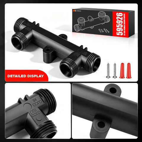 Tough As Nails Copper Sensor Valve With Rustproof Coating Fits Premier 500800 500805, black thermal bypass display.