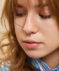 Person using 4Pcs Piercing Taper Set For No Fuss Easy Jewelry Changes 14G 16G 18G 20G Threadless Insertion Tools on nose piercing