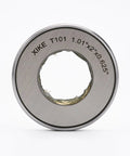 Front view of a 2 Pack T101 904A1 Thrust Tapered Roller Bearing with 1.01" inner diameter, marked size dimensions.