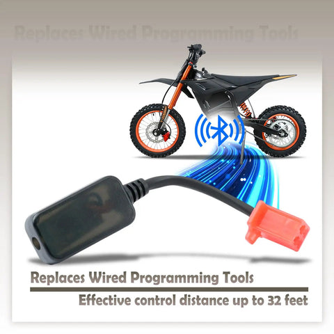 Programmable Ebike Adapter Dongle For Tuttio Soleil01 And Yozma IN10 Controllers Wireless Performance Tuning For Nanjing Fardriver IN10 Electric Dirt Bikes Quick Speed And Torque Adjustments On The Go