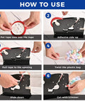 Step-by-step usage guide for Heavy Duty Bag Sealer With Built In Trimmer And Sharp Blade For Clear Plastic Bags Pack Cookies Bread Ground Meat Includes Tape Anti Slip Iron Construction For Home And Small Biz Use.