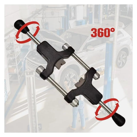 Integrated Half Shaft Sleeve Thread Corrector Repair Tool Kit for Universal Half-Axle Sleeve Threads with 360-degree adjustability